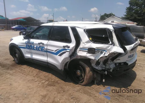 2020 Ford Police Interceptor из США, поврежденный, VIN 1FM5K8AB4LGC94508